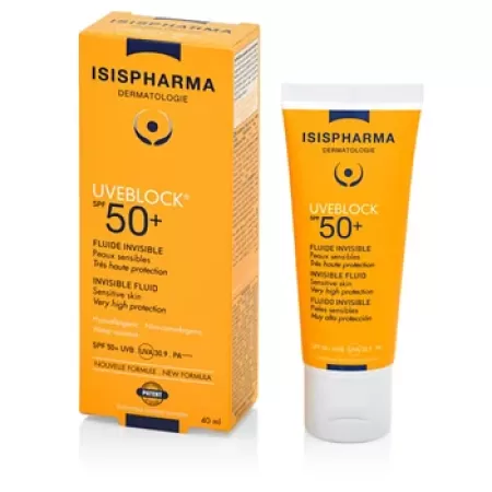 Isis Uveblock 50+ Invisible Fluid x 40ml