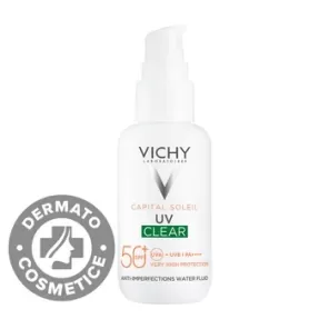 Capital Soleil UV Clear SPF 50+ Fluid Anti-imperfectiuni 40ml