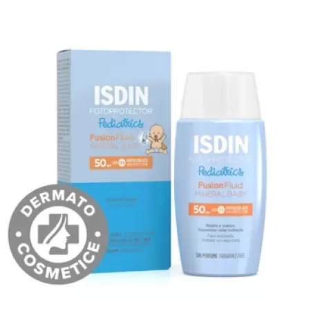 Isdin Fusion Fluid Mineral Fotoprotectie Copii SPF50 50ml