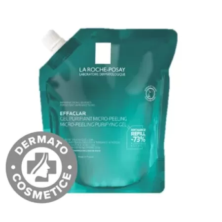 La Roche Posay Effaclar Gel Purifant Micro Exfoliant x 400 ml Rezerva