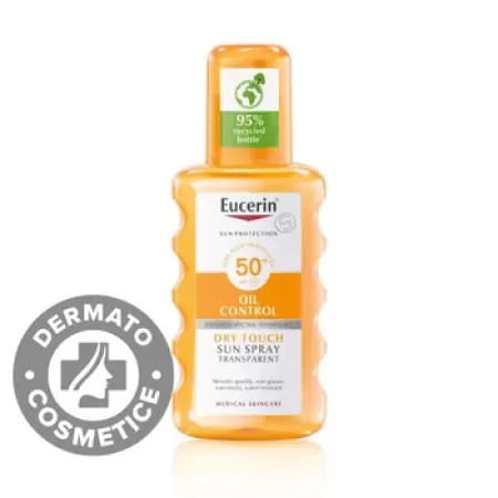 Eucerin Spray de Corp Transparent cu SPF50 200ml