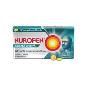 Nurofen Raceala Si Gripa-cpr.film. x 12-Reckit