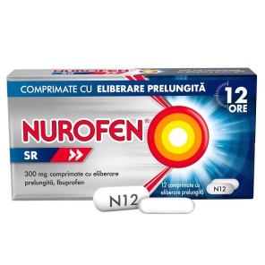 Nurofen SR 300mg x 12 cp elib. prel.