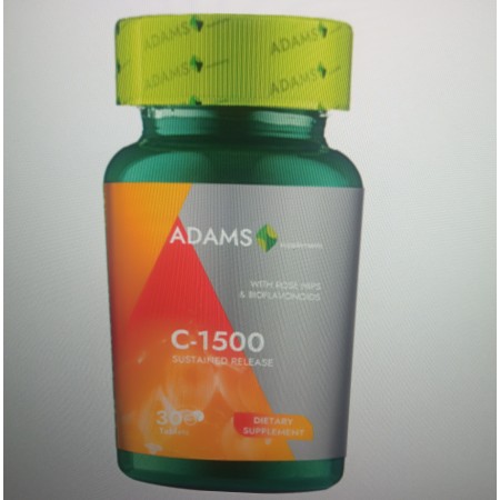 Adams Vitamina C-1500 Macese x 30