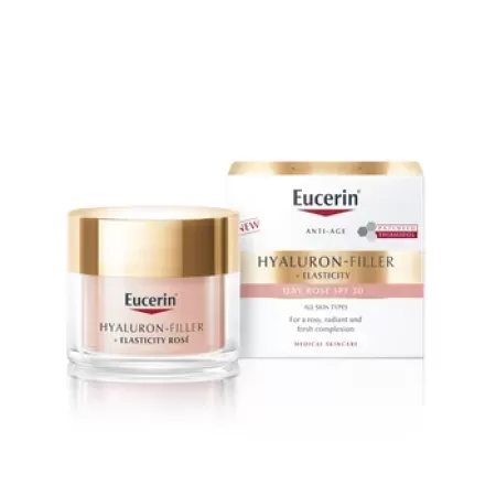 Eucerin Crema de Zi Rose Hyaluron Filler+Elasticity SPF30 50ml
