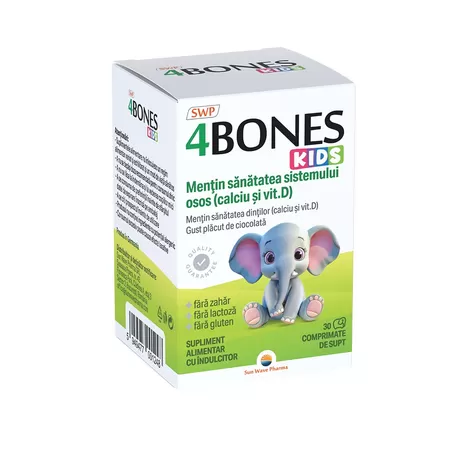 Sun Wave 4 Bones Kids x 30 cpr
