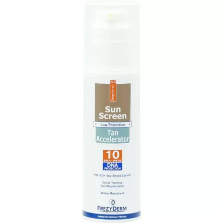 Frezyderm Sunscreen Tan Accelerator SPF10 150ml
