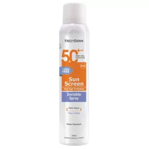 Frezyderm Sunscreen Invisible Spray SPF50+ 200ml