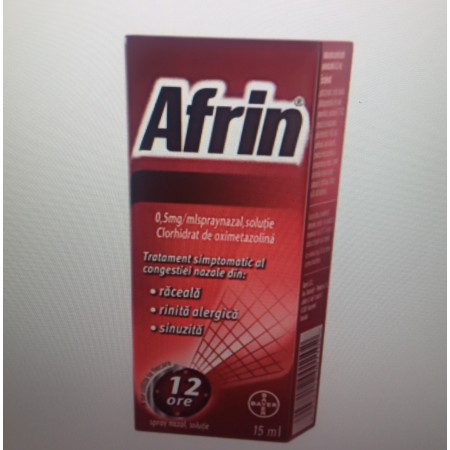 Afrin 0.5 mg/ml Spray Nazal