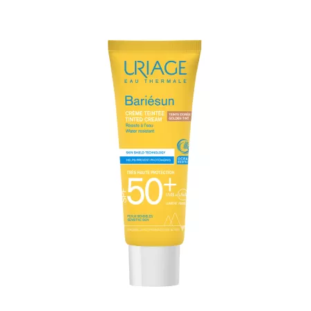 Uriage Bariesun Crema Colorata Protectie Solara SPF50+ Gold