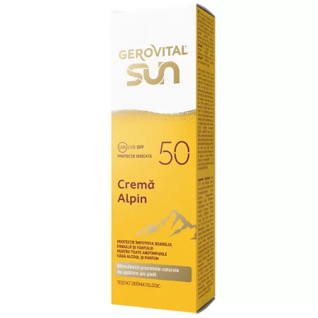 Gerovital Sun - Crema Alpin SPF50 x 50ml 46860
