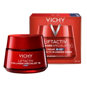 Vichy Liftactiv Collagen Specialist Crema de Noapte Vit. C & Peptide + Resveratrol 50ml