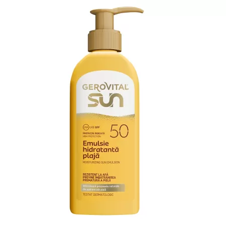 Gerovital Sun - Emulsie Hidratanta Plaja SPF50 x 200ml 46940