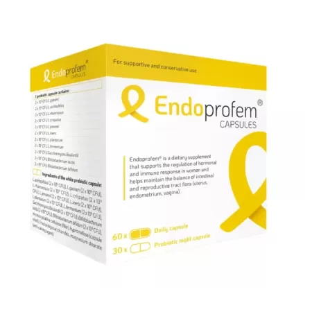 Endoprofem x 60 capsule pentru zi + 30 capsule pentru noapte