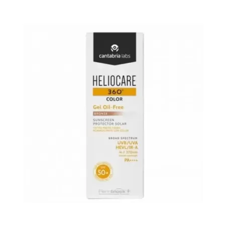Cantabria Heliocare 360 Gel Oil-Free SPF 50+ Bronze x 50 ml