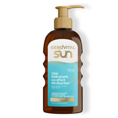 Gerovital Sun - Ulei Hidratant Cu Efect Stralucitor x 150ml 46850