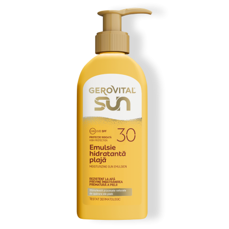 Gerovital Sun Emulsie Hidratanta Plaja SPF30 200ml