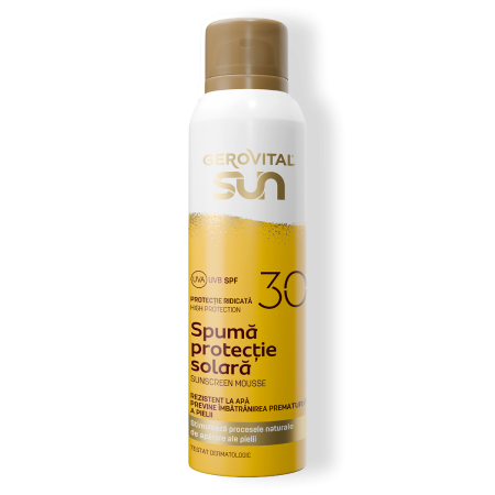 Gerovital Sun Spuma Protectie SPF30 150ml