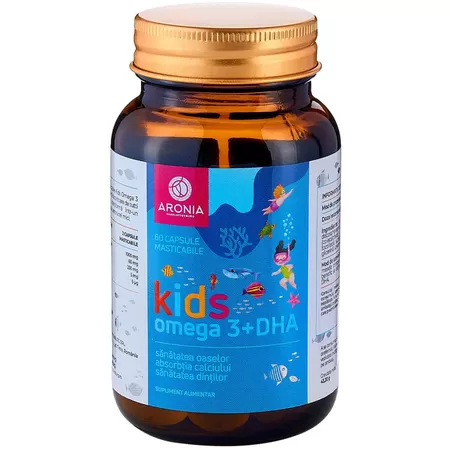 Kids Omega 3+DHA x 60cps mast Aronia Charlottenburg