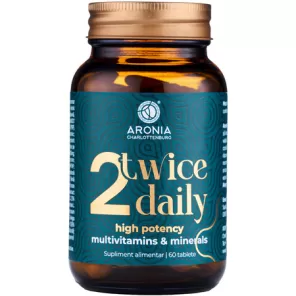 Twice Daily Multivitamine si Minerale x 60cps Aronia Charlottenburg
