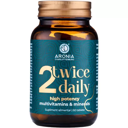Twice Daily Multivitamine si Minerale x 60cps Aronia Charlottenburg