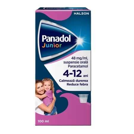 Panadol Junior 48mg/ml susp orala 100ml Haleon