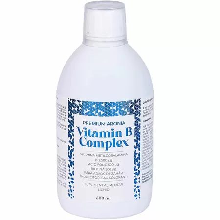 Premium Aronia Vitamin B Complex 500ml Aronia Charlottenburg