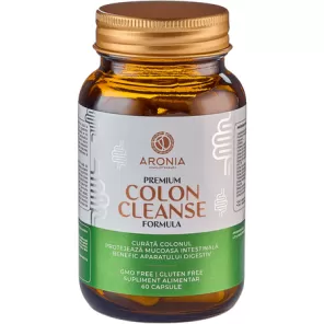 Premium Colon Cleanse Formula x 60cps Aronia Charlottenburg