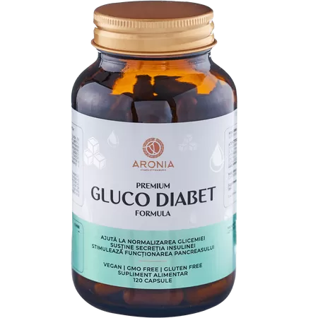 Premium Gluco Diabet Formula x 120cps Aronia Charlottenburg