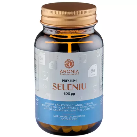 Premium Seleniu 200mcg x 90cpr Aronia Charlottenburg