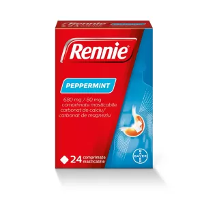 Rennie Peppermint x 24-Bayer SRL