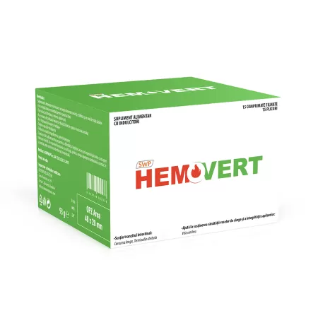 Sun Wave Hemovert x 15 plicuri + 15 comprimate filmate