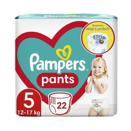 Pampers 5 Pants Active Baby 12-17 kg* 22 buc