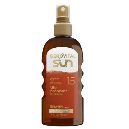 Gerovital Sun - Ulei Bronzant SPF15 x 150ml 46830