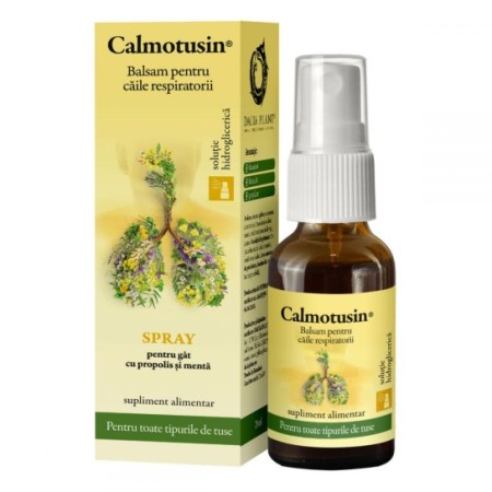 Calmotusin Spray pt. gat cu Propolis si Menta x 20ml