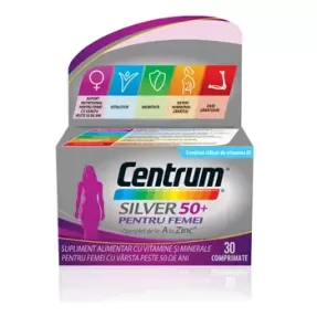Centrum Silver 50+ pt Femei x 30cps