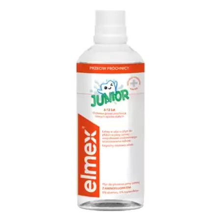 Elmex Apa de Gura Sensitive Junior 6-12ani x 400 ml