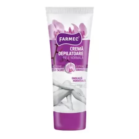 Farmec Crema Depilatoare Piele Normala Orhidee x 150ml