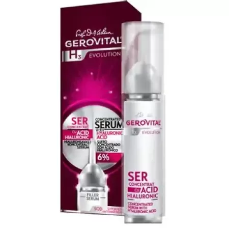 Gerovital H3 Ser concentrat cu Acid Hyaluronic X 10ML