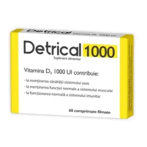 Zdrovit Detrical 1000 UI x 60cpr