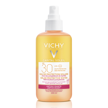 Capital Soleil Apa De Protectie Solara Antioxidanta SPF 30+ 200ml