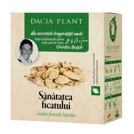 Ceai Sanatatea Ficatului x50 gr Dacia Plant