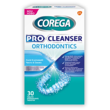 Corega Pro Cleanser Orth. x 30 tab