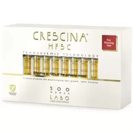 Crescina HFSC Transdermic Tratament Complet 500 Woman 20 fiole