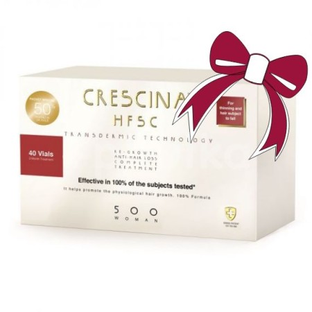 Crescina HFSC Transdermic Tratament Complet 500 Woman 20+20 fiole