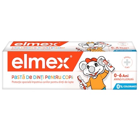Elmex Pasta Dinti Copii 0-6 ani - 50ml