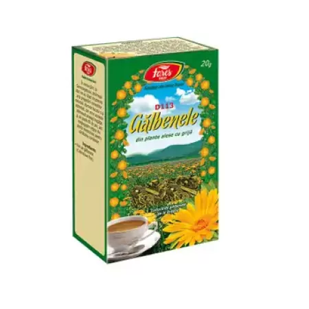 Fares Ceai Galbenele flori 20g vrac