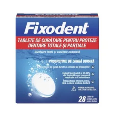 Fixodent Tab Long Last Fresh x 28