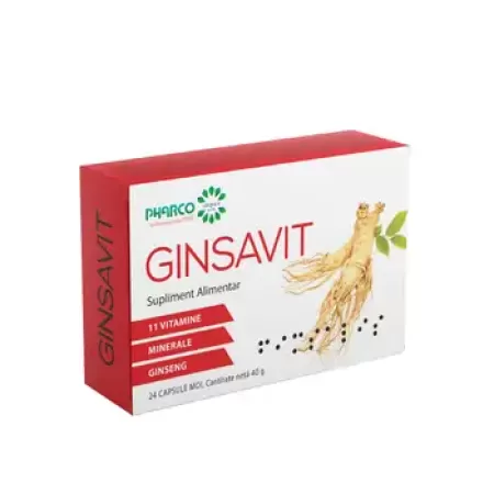 Ginsavit-cps. x 24-Pharco