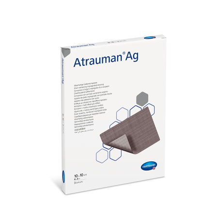 Hartmann Atrauman Ag Comprese Ung.10/10cm-buc.X10